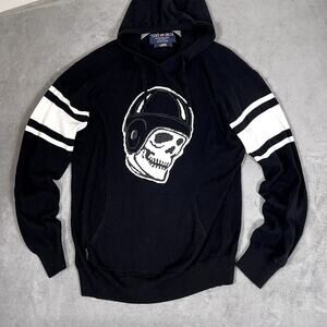 Ecko Unlimited Division East All City Hoodie Men's L Pullover Skull Skater Y2K